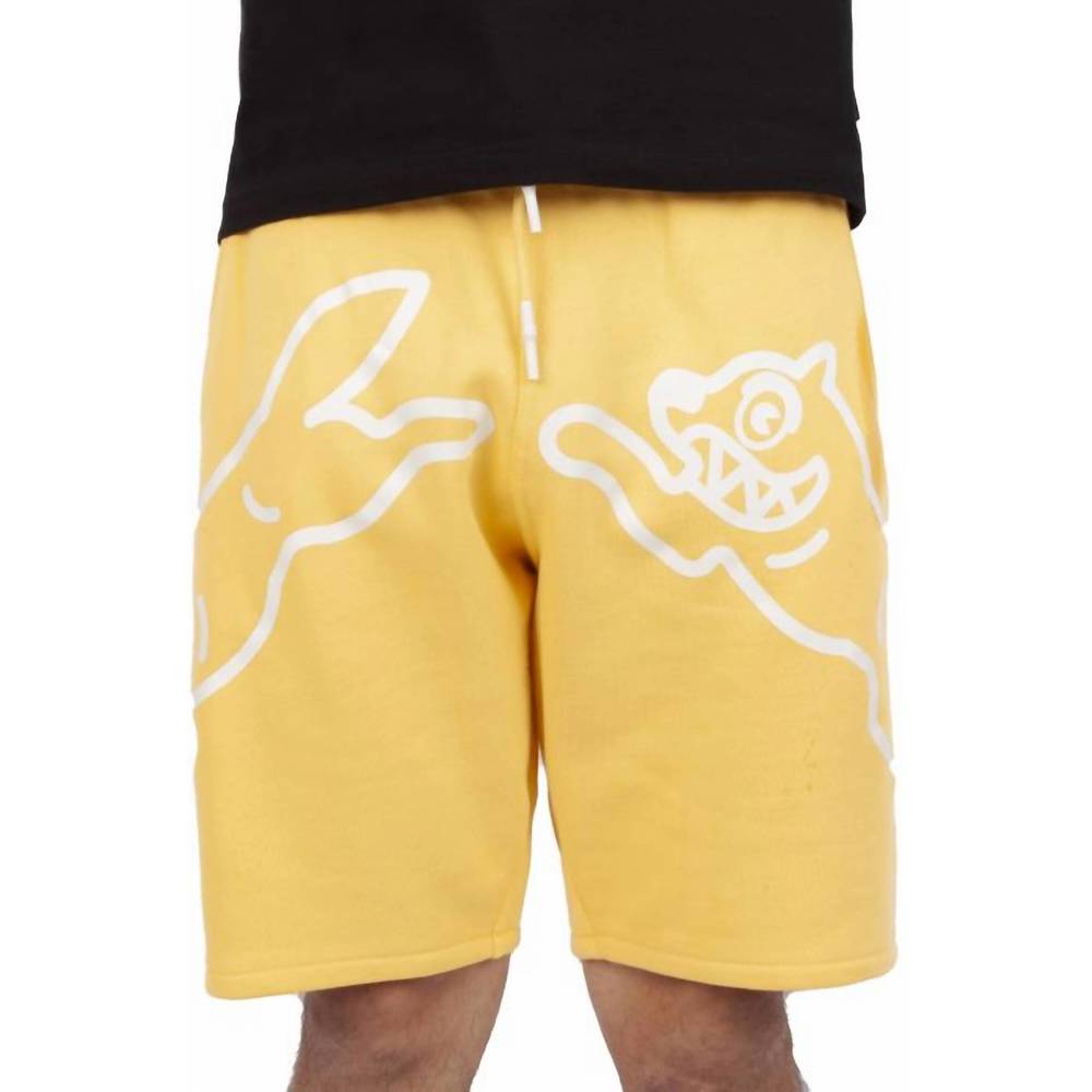 NEW ICECREAM cherry graphic short in yolk yellow